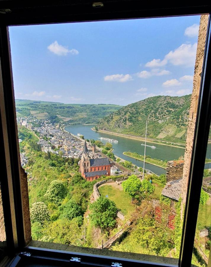 Burghotel Auf Schoenburg Oberwesel Esterno foto