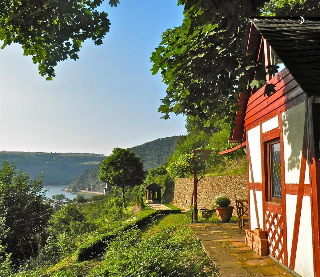 Burghotel Auf Schoenburg Oberwesel Esterno foto
