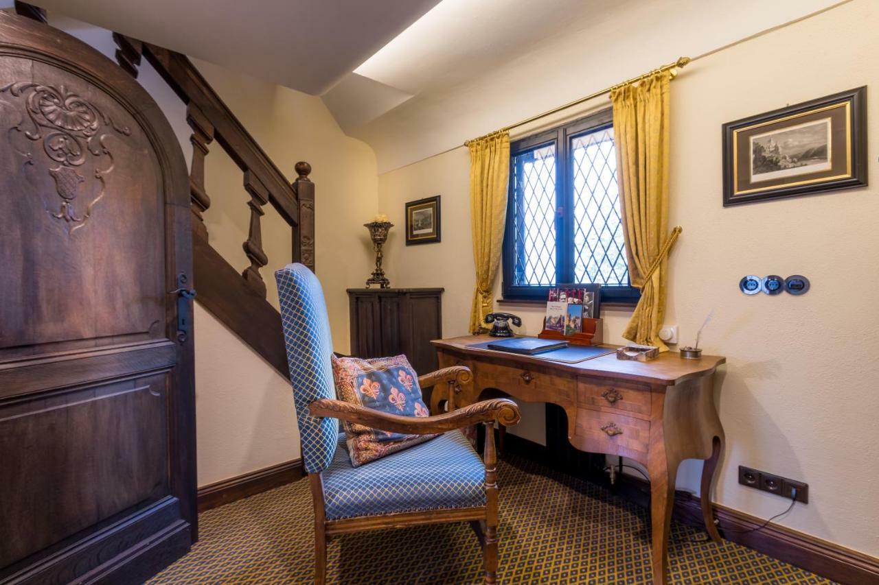 Burghotel Auf Schoenburg Oberwesel Esterno foto