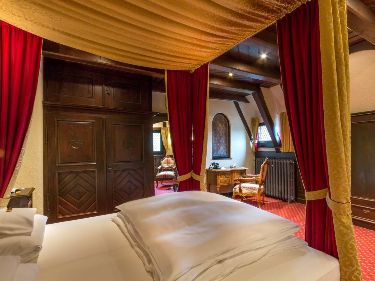Burghotel Auf Schoenburg Oberwesel Esterno foto