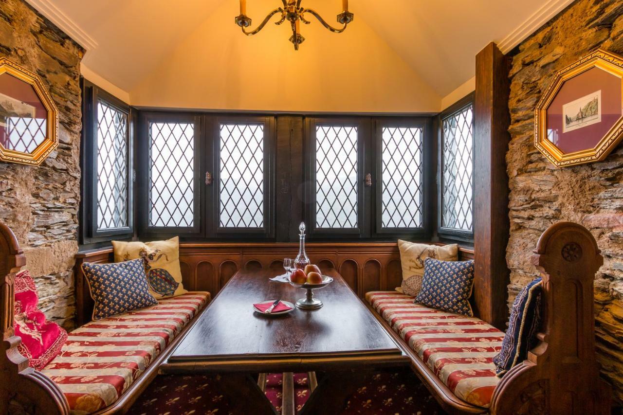Burghotel Auf Schoenburg Oberwesel Esterno foto