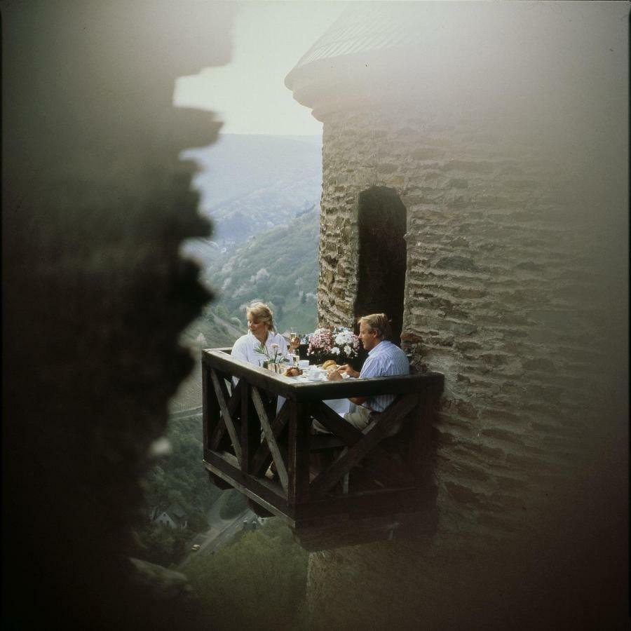 Burghotel Auf Schoenburg Oberwesel Esterno foto